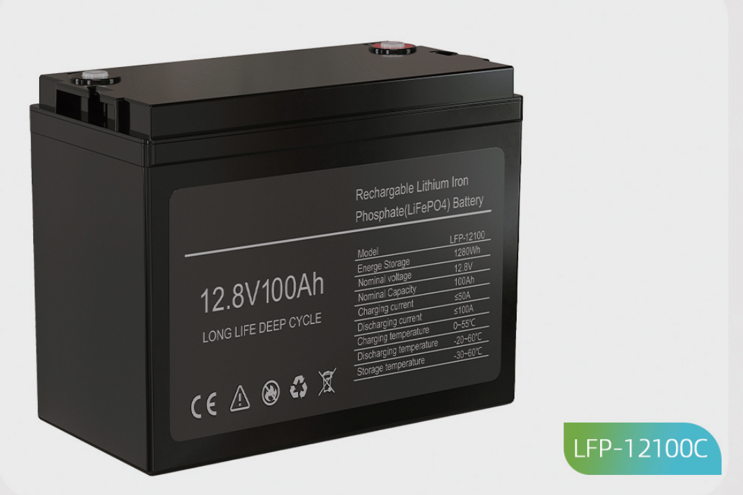 LFP-12100C 12.8V 100Ah LiFePO4 Battery